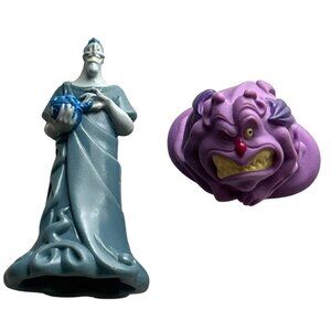 Vintage Disney Hercules 1997 Hades & Pain PVC Figurines Set